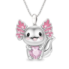 Sparkling Love Heart Pendant Necklace for Girls - Birthday Gift