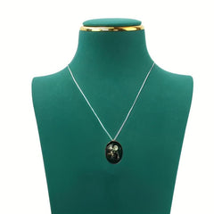Punk Animal Wolf Head Moon Necklace Boys Girls Gift