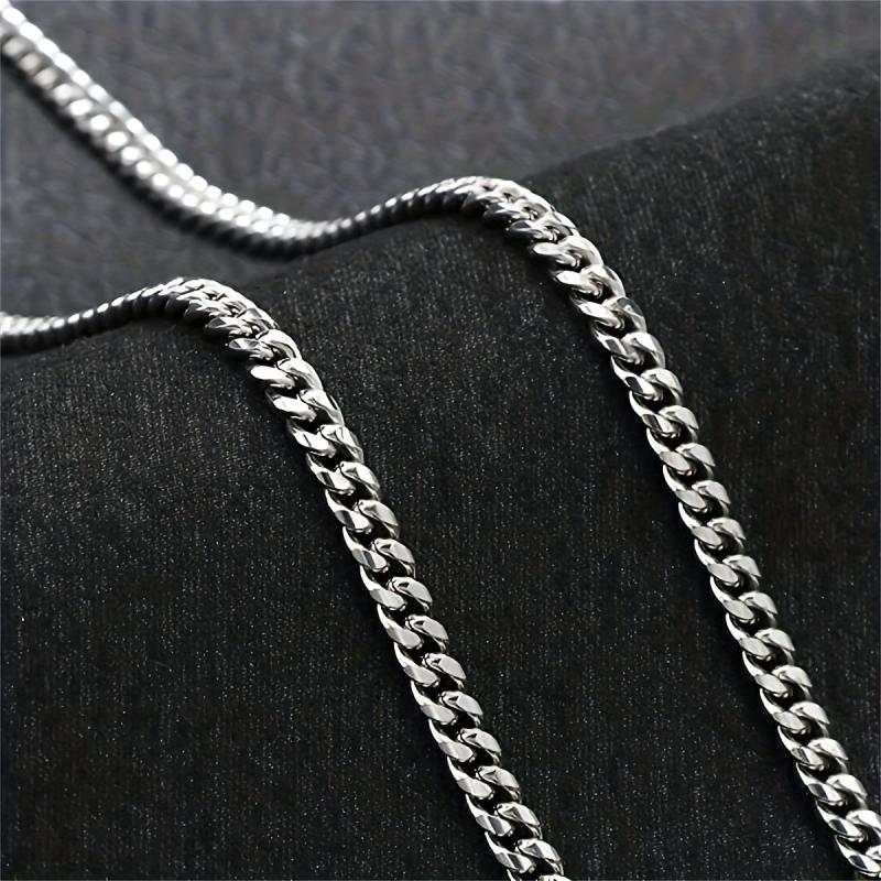 To My Man Promise Necklace Cuban Link Chain