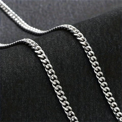 To My Man Promise Necklace Cuban Link Chain