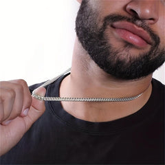 To My Man Promise Necklace Cuban Link Chain