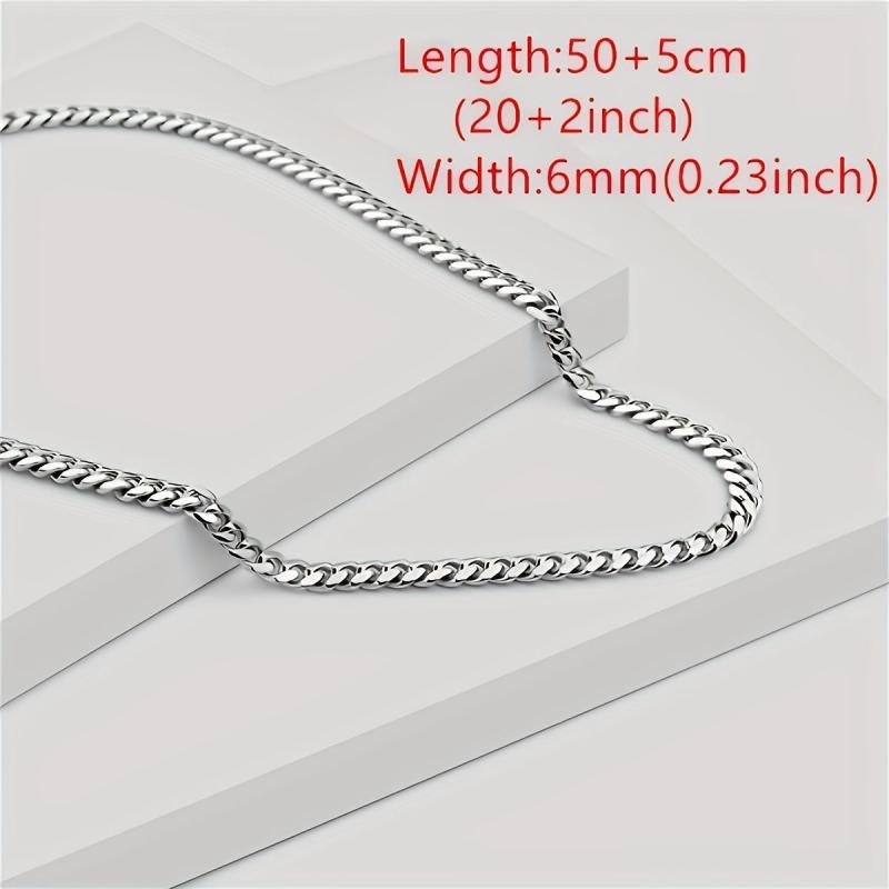 To My Man Promise Necklace Cuban Link Chain
