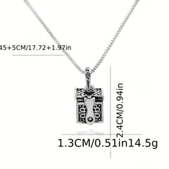 Vintage Flower Urn Necklace For Ashes Memorial Locket Pendant Keepsake