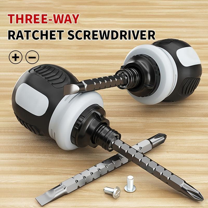 Ratchet Screwdriver Set Radish Head High Hardness Dual purpose Tool