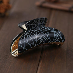 Halloween Spider Web Clip Gas Hair Clip