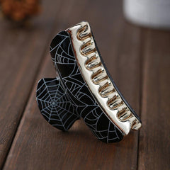 Halloween Spider Web Clip Gas Hair Clip