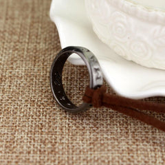 Vintage Style Ring Pendant Necklace
