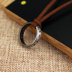 Vintage Style Ring Pendant Necklace