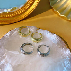 Metal Circle Ear Buckle Women's Ear Jewelry Gift