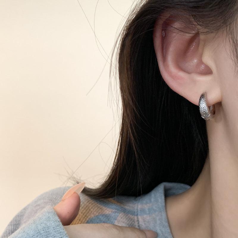 Metal Circle Ear Buckle Women's Ear Jewelry Gift