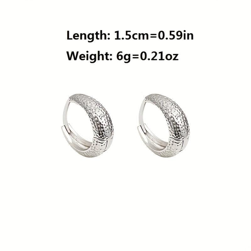 Metal Circle Ear Buckle Women's Ear Jewelry Gift