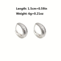 Metal Circle Ear Buckle Women's Ear Jewelry Gift