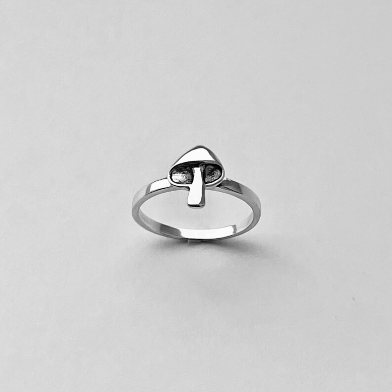 Hot Mushroom Shape Ring Women's Jewelry