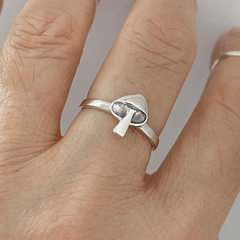 Hot Mushroom Shape Ring Women's Jewelry