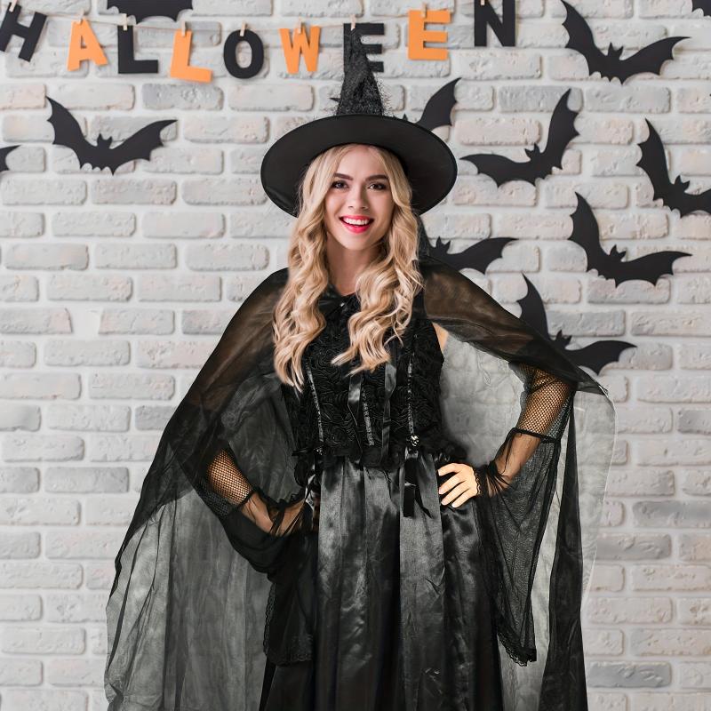 Spooky Vampire Halloween Costume for Women