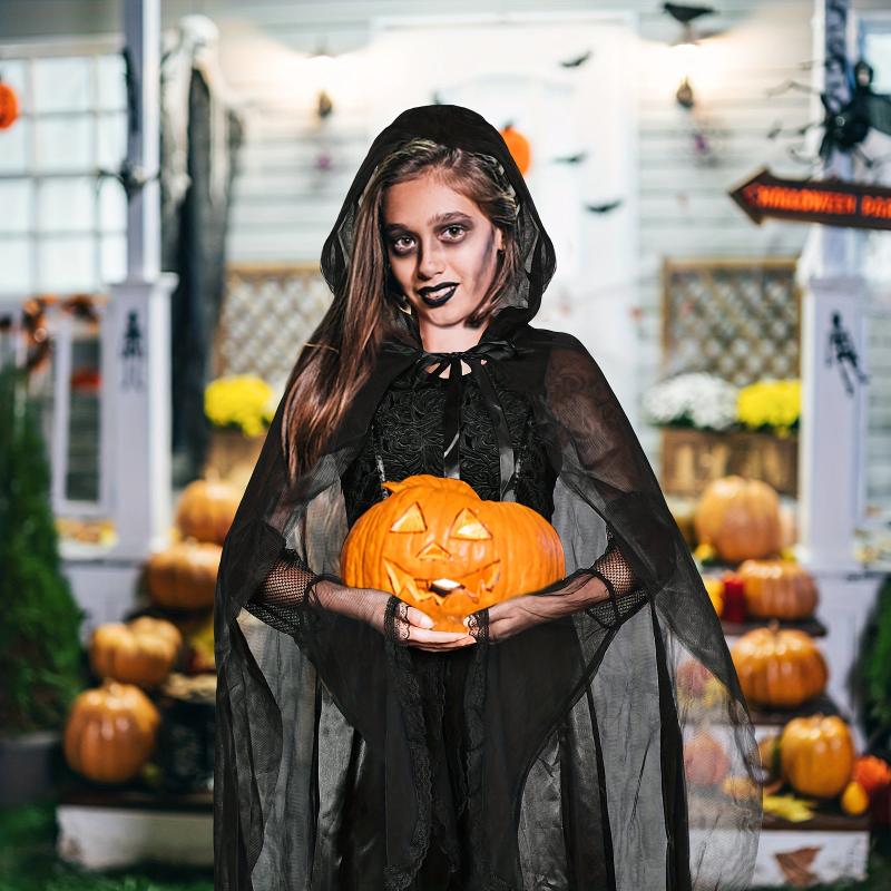 Spooky Vampire Halloween Costume for Women