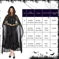 Spooky Vampire Halloween Costume for Women
