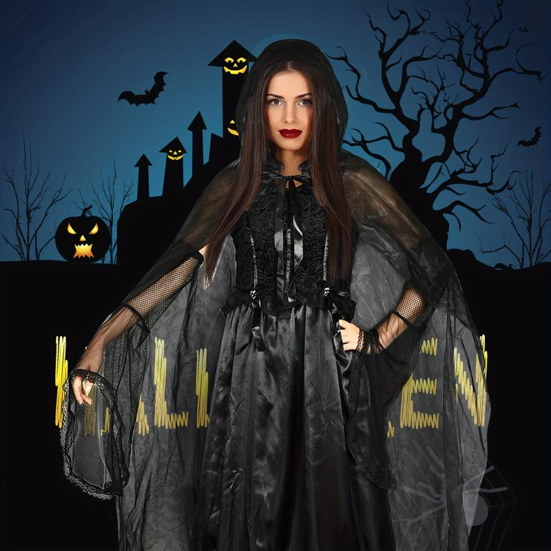 Spooky Vampire Halloween Costume for Women