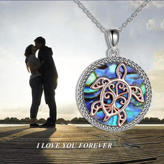 Seashell Turtle Heart Pendant Necklace Gift Jewelry For Girls