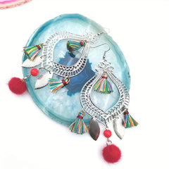Retro Ethnic Style Tassel Earrings