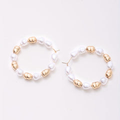 6pcs Pearl Flower Earrings Set For Girlfriend