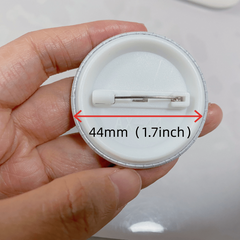 DIY 44mm Pins Broach Snap Buttons Craft