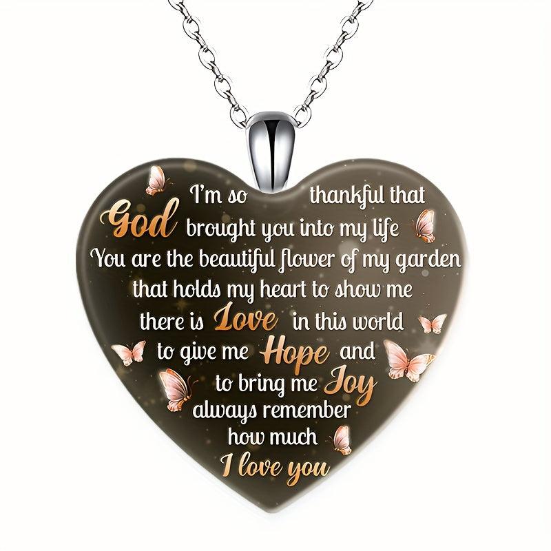 Crystal Butterfly Pendant Necklace English Toys Holiday Anniversary Gift