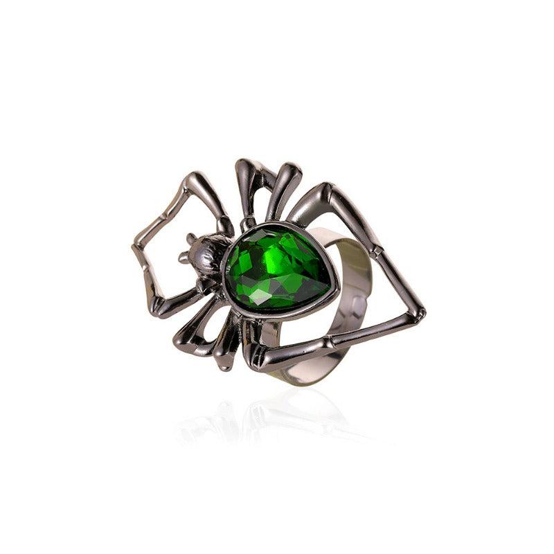 Gothic Style Spider Ring Halloween Party Jewelry