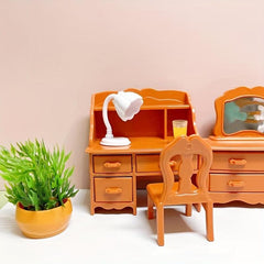 20pcs Dollhouse Bedroom Set for DIY Play House Decoration