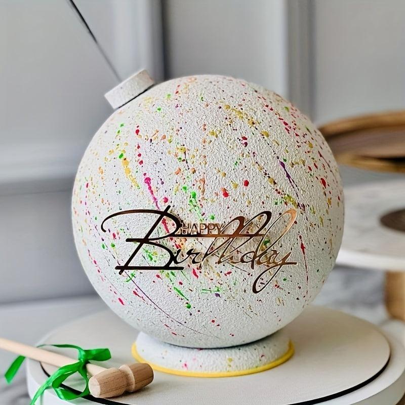 Birthday Cake Inserts for Decorating Party Cake & Dessert Table