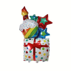 1pcs Large Cake Foil Balloons Birthday Party Decor Baby Shower Supplies