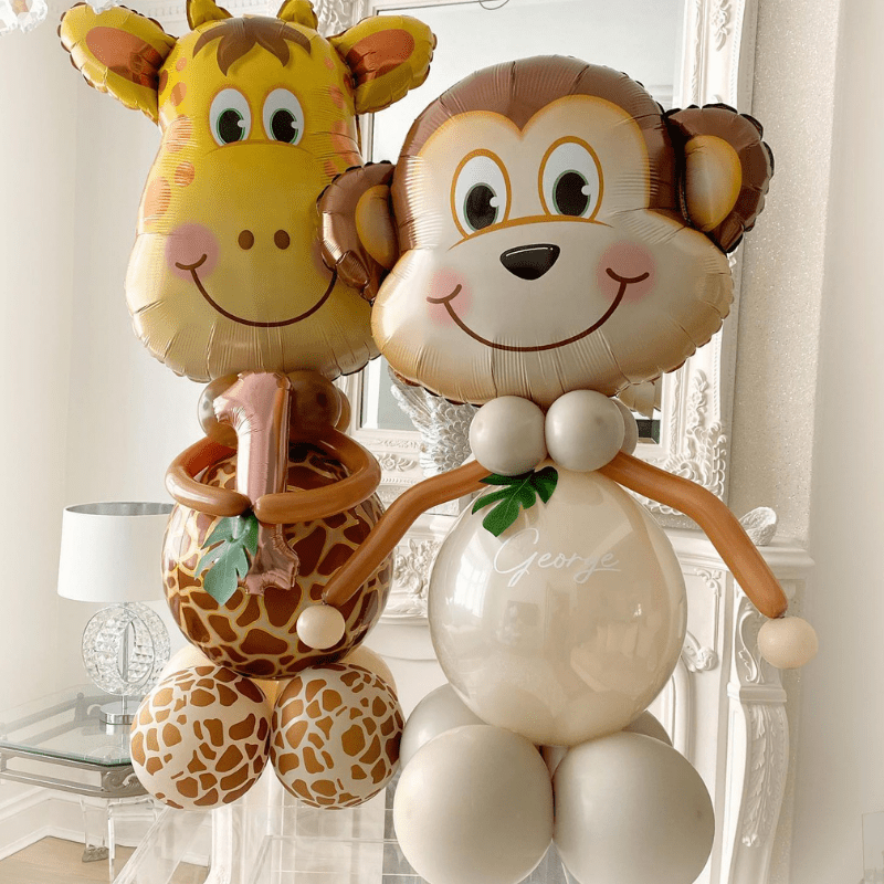 4D Animal Balloon Set - Bring the Forest to Life at Parties