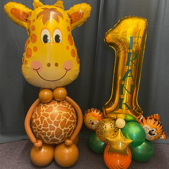 4D Animal Balloon Set - Bring the Forest to Life at Parties