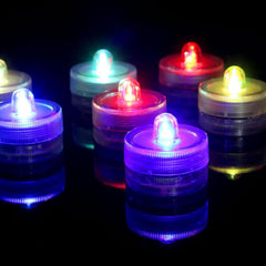 Submersible LED Lights Waterproof Tea Lights Submersible Pool Lights