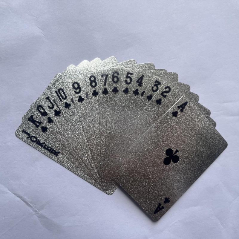 Waterproof PVC Playing Cards Solitaire Deck For Poker & Games