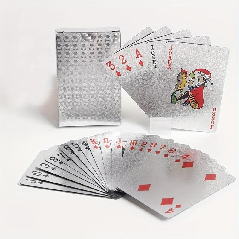 Waterproof PVC Playing Cards Solitaire Deck For Poker & Games
