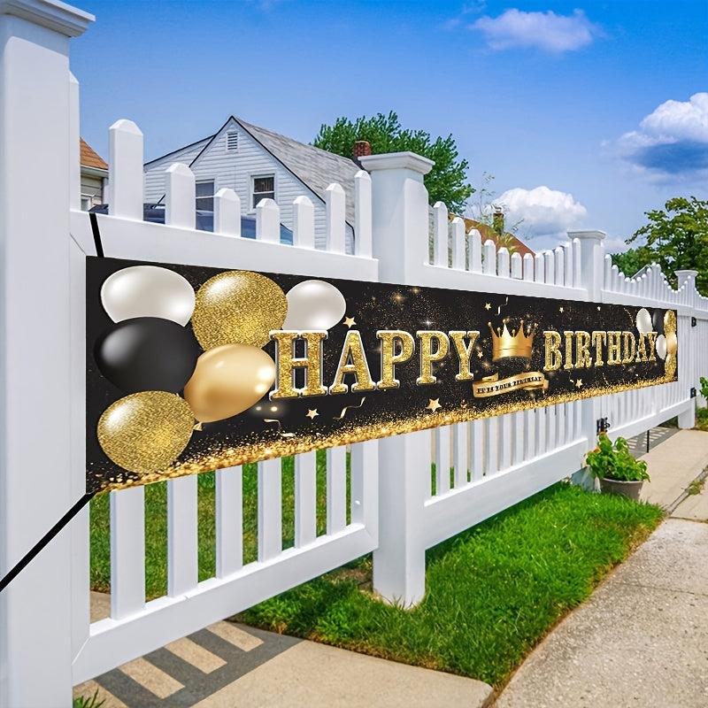 Birthday Party Banner Decoration Supply