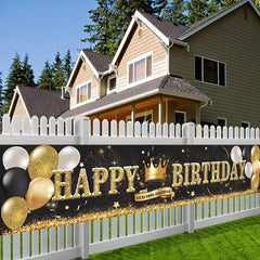 Birthday Party Banner Decoration Supply