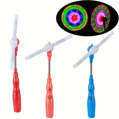 Musical Pinwheel Light LED And Musical Rainbow Rotating Pinwheel
