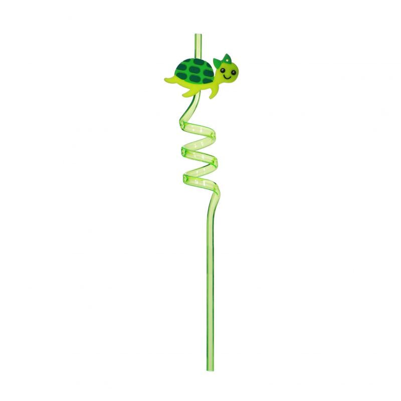 8 Piece Ocean Series Shark Jellyfish Bend Straw Party Favors