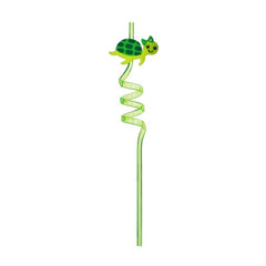 8 Piece Ocean Series Shark Jellyfish Bend Straw Party Favors