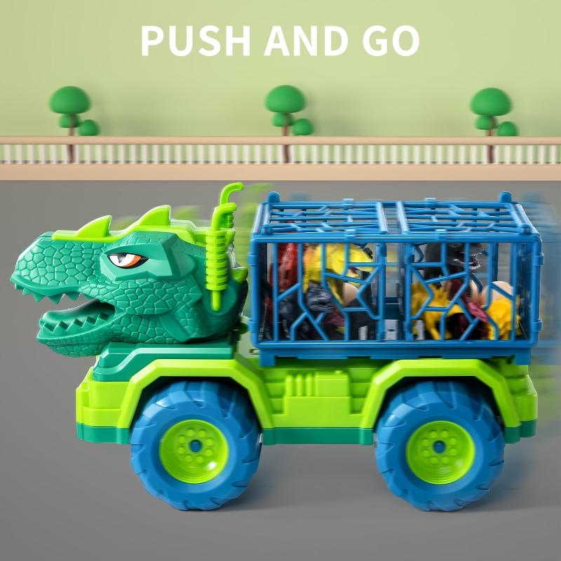 Jurassic Adventure Dino Set with Truck, Eggs & Play Mat