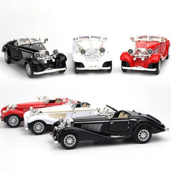 Alloy Car Toy Model Pull Back Car Gift Boxed Christmas Decoration