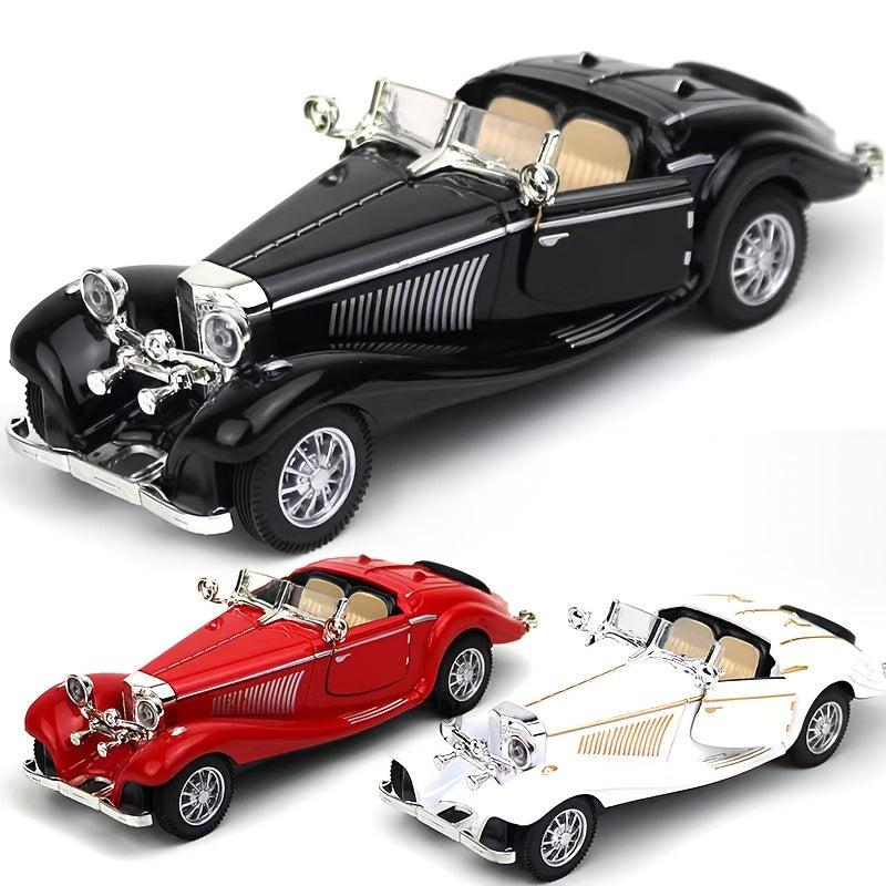 Alloy Car Toy Model Pull Back Car Gift Boxed Christmas Decoration