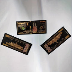 1000 Double Sided Banknote Collection & Foil Currency