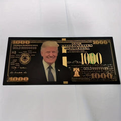 1000 Double Sided Banknote Collection & Foil Currency