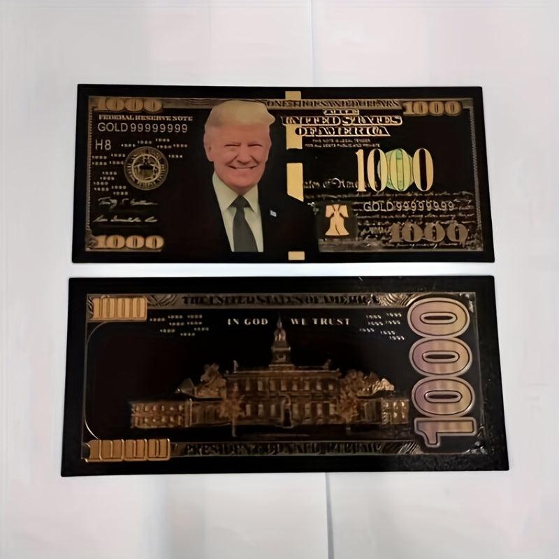 1000 Double Sided Banknote Collection & Foil Currency