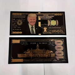 1000 Double Sided Banknote Collection & Foil Currency