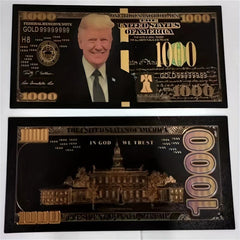 1000 Double Sided Banknote Collection & Foil Currency
