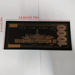 1000 Double Sided Banknote Collection & Foil Currency